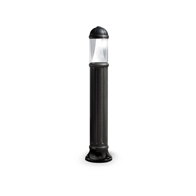 Fumagalli SAURO 1100 Settable CCT Black LED Bollard Light