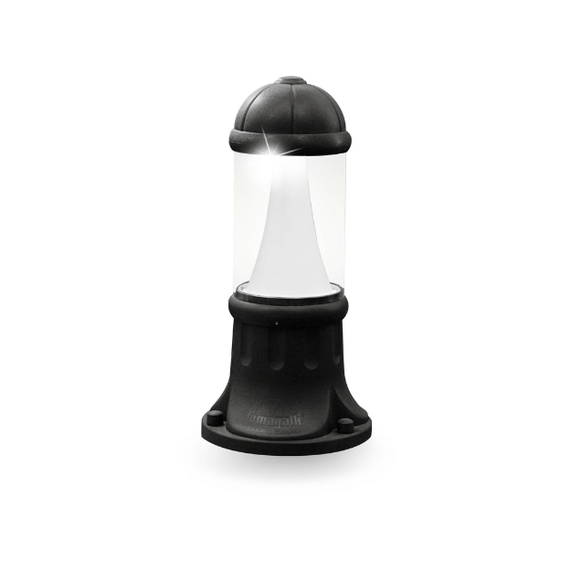 Fumagalli SAURO 500 Settable CCT Black LED Bollard Light
