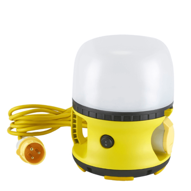 110v LED Globe Light 30w Yellow Body Workspace Lighting