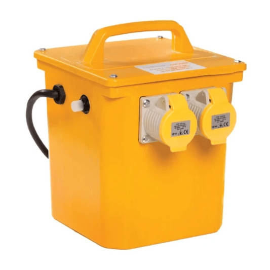3.3kva 110v Site Transformers - Yellow Portable Transformers 1kVA to 5kVA
