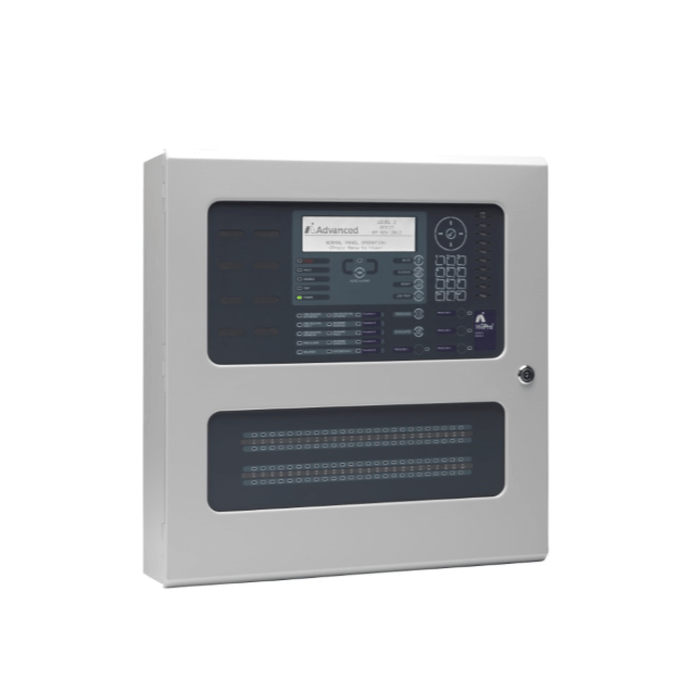 4 loop - MxPro 5 Fire Control Panel Analogue Addressable -  Advanced Electronics - Side View