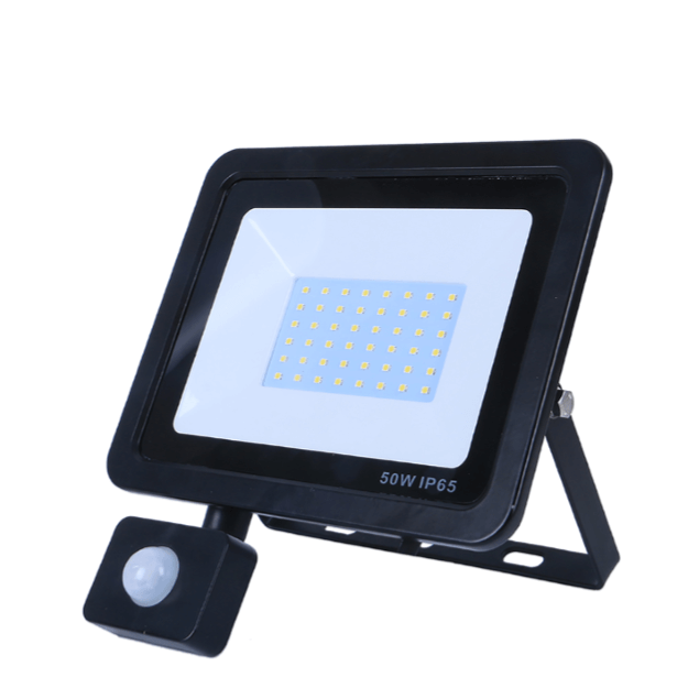50w PIR - LED Floodlights - AC Driverless - 10w to 300w with Optional PIR or PC
