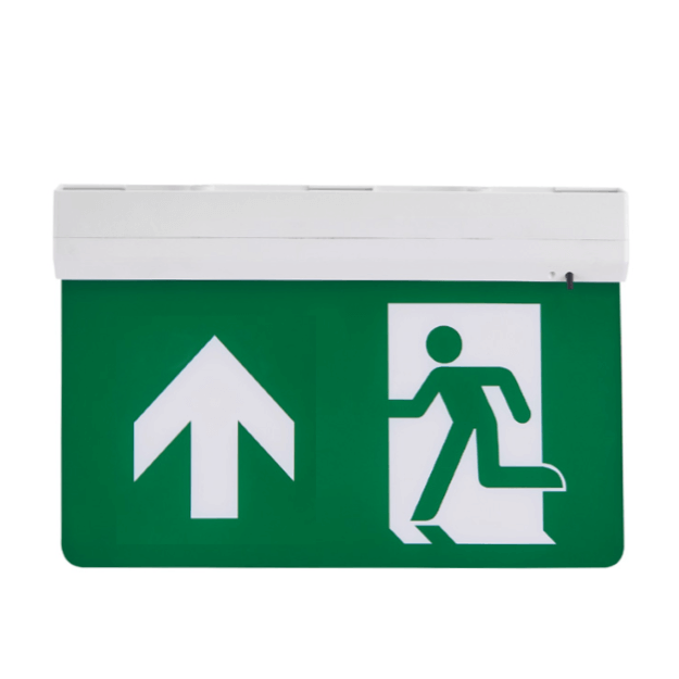 Arrow Up - 5 in 1 LED Emergency Exit Sign - IP20 - Maintained - Non Maintained