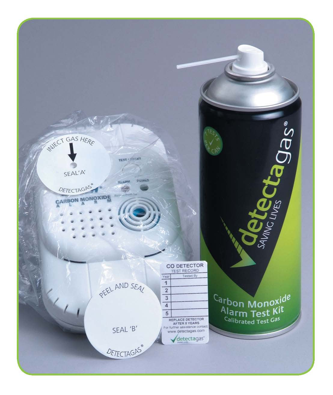 Detectagas Aerosol - Domestic Carbon Monoxide Alarm Test Kit - CMD Online