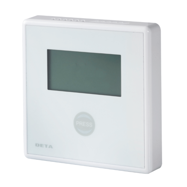 DETA 1142 Carbon Dioxide CO2 Monitoring for Indoor Air Quality Control - Front Right