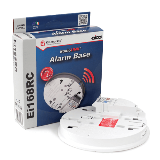 Ei168RC RadioLINK Base - Mains Voltage 10yr Lithium Backup Battery