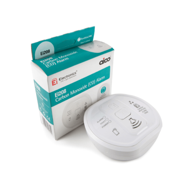 Ei208 Carbon Monoxide Alarm - 10yr Lithium Backup Battery CO Alarm