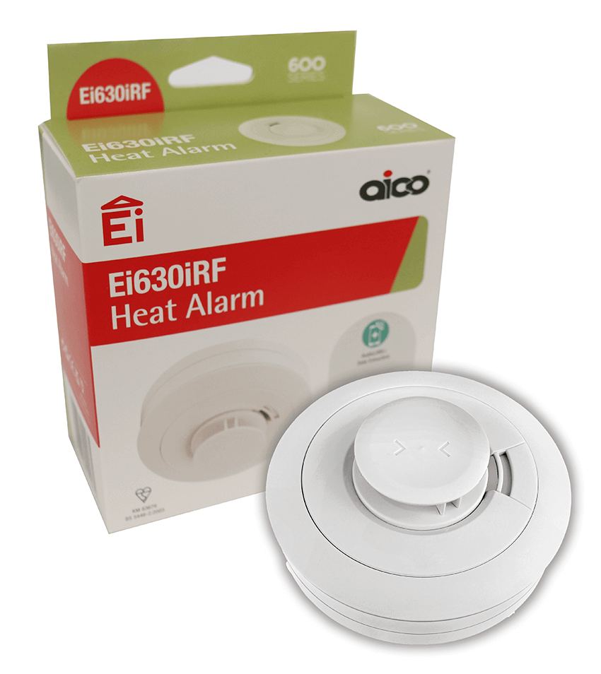 Ei630iRF Heat Alarm - RadioLINK+ Lithium Battery