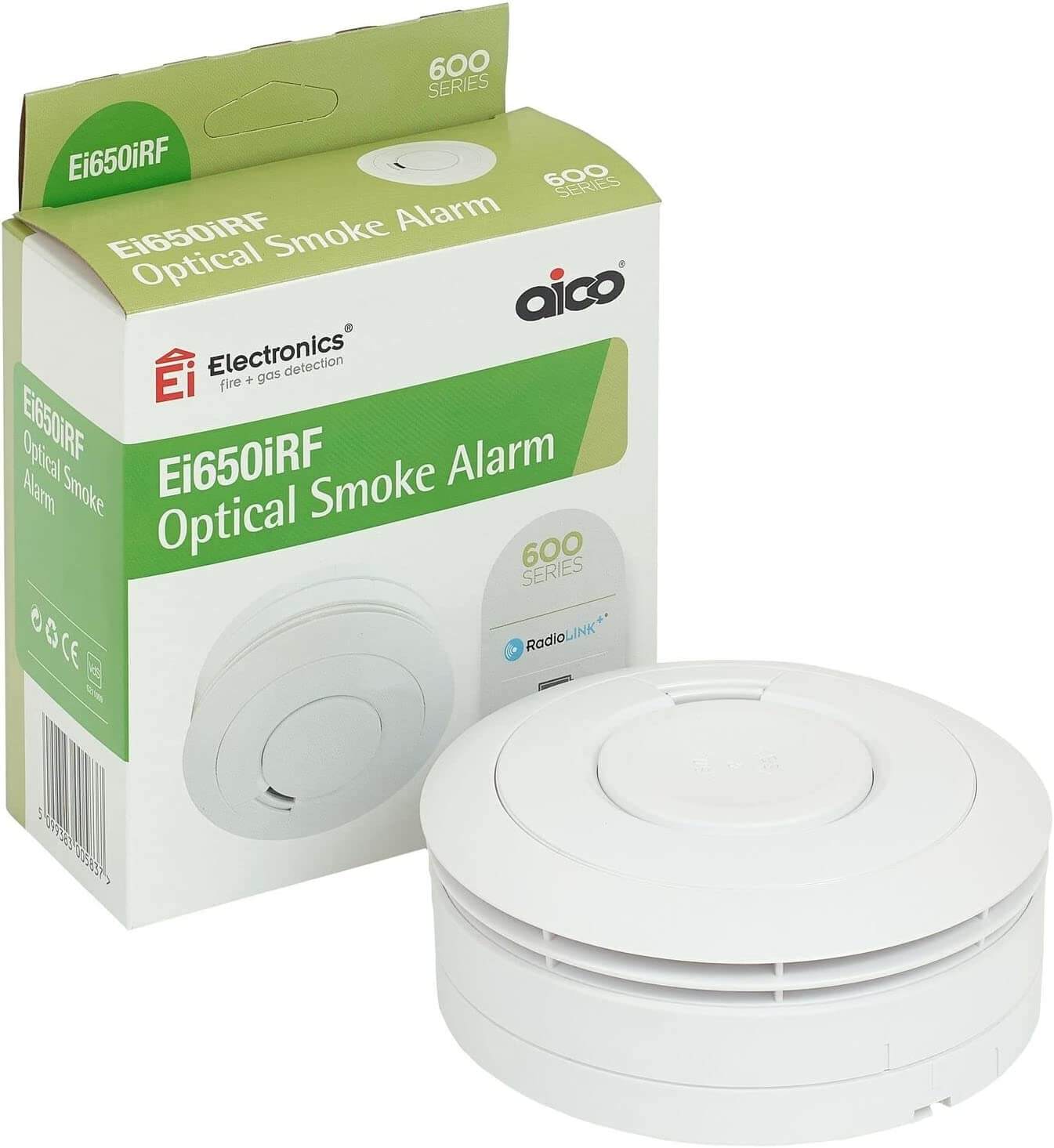 Ei650iRF Optical Smoke Alarm - RadioLINK+ Lithium Battery