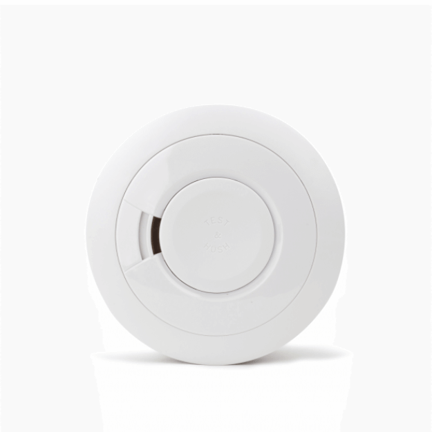 Ei650iRF Optical Smoke Alarm - RadioLINK+ Lithium Battery - Top view