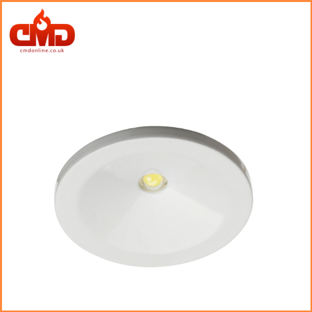 Installed - LED Recessed Emergency Downlight - 1.5w - IP20
