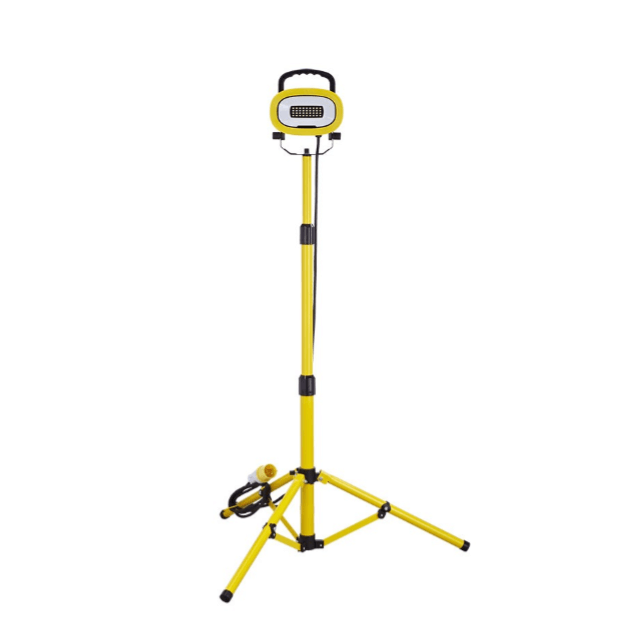 Garrison 110v Tripod Portable LED Site Light - 18w - IP54