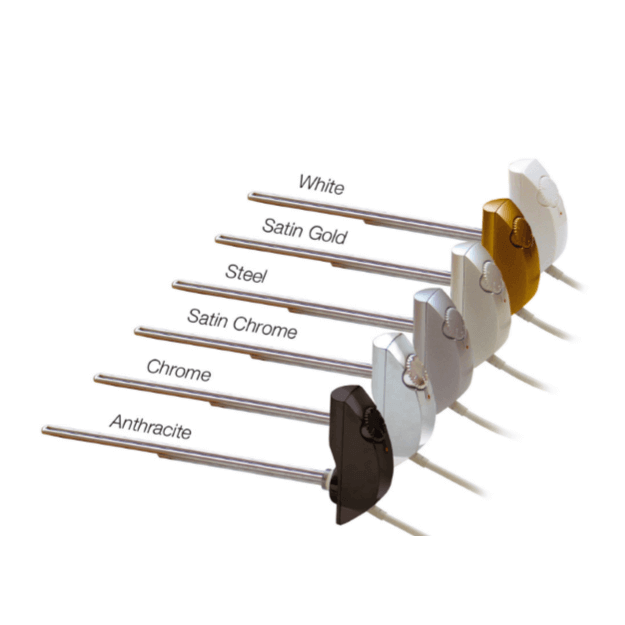 Full Range of Colours - Heatpol Thermostatic Heating Element - Horizontal - HGT - Designed for Column Radiators