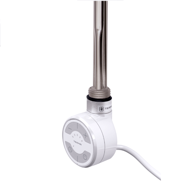 White Terma MOA Electrical Heating Element for Towel Radiators
