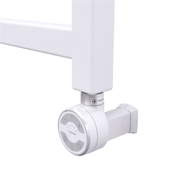 White with sleeve - Terma MOA Electrical Heating Element for Towel Radiators