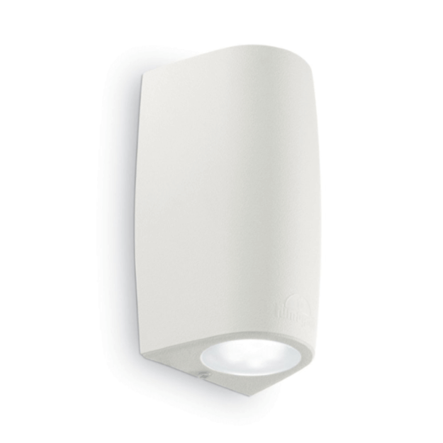 WHITE - LED Bulkhead Outdoor Wall Light - Fumagalli Marta 90 Up & Down