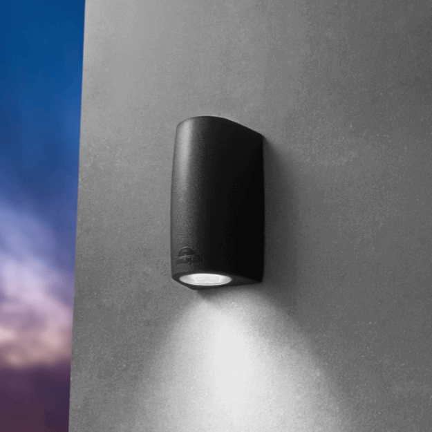 1 light - LED Bulkhead Outdoor Wall Light - Fumagalli Marta 90 Up & Down