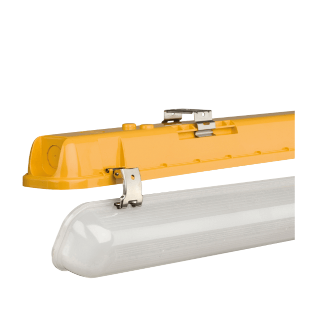 Open Diffuser - Weatherguard Site 110v LED Non Corrosive Fittings - 2ft, 4ft, 5ft - 20w to 50w - NCF - IP65