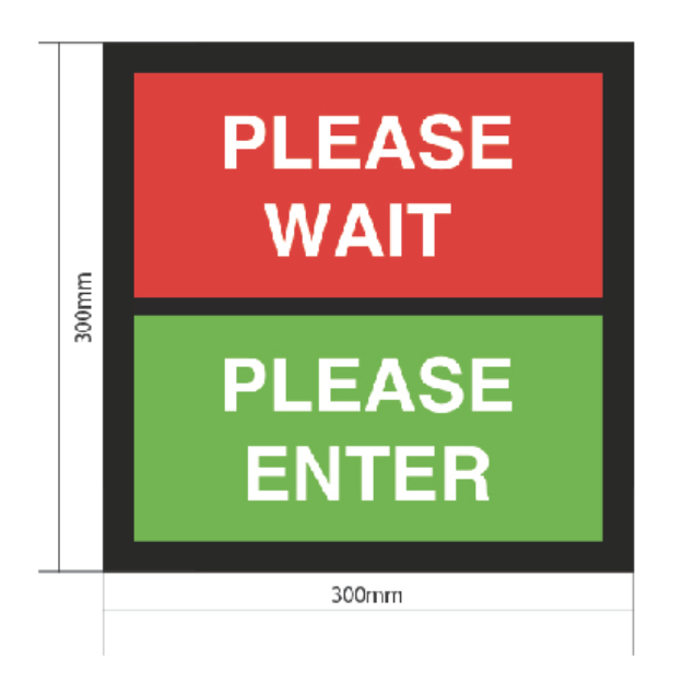 Dimensions - SENTRY Entry Management and Access Control System