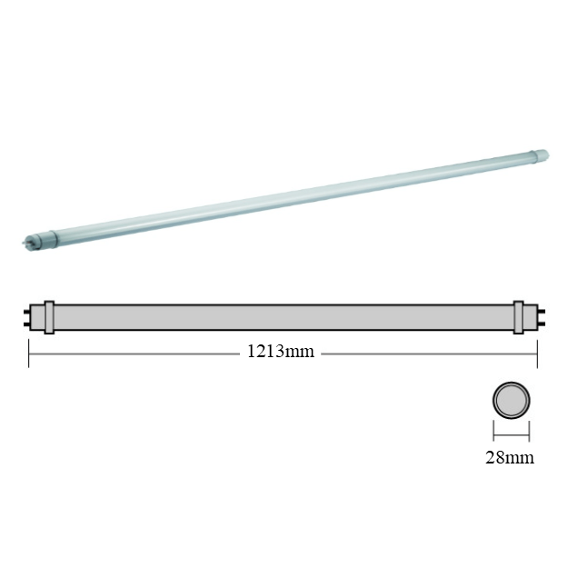 T8 LED Tubes - 4ft - 25 Pack