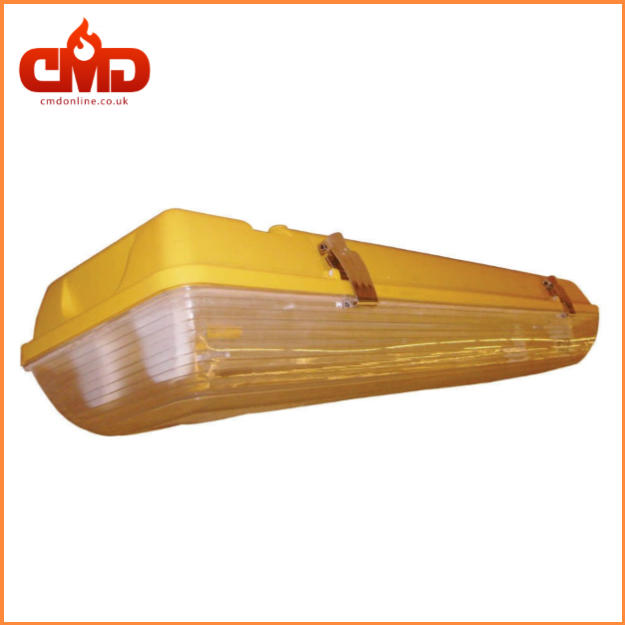 Non Corrosive Fittings 2 x 18w 110v Yellow NCF - WF218SV and EWF218SV - CMD Online