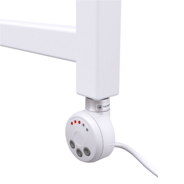 White Terma MEG Electrical Heating Element for Towel Radiators